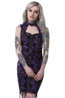 Miss Morbid Buckle-Up Dress [B] - Resurrect