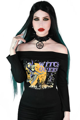 Witch Queen Bardot Top - Resurrect