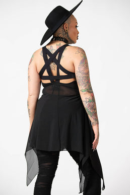 Lilith's Blood Mesh Tunic Vest - Resurrect