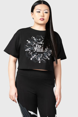 Danse Macabre Crop Top - Resurrect