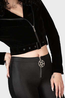 Twilight Goddess Biker Jacket - Resurrect