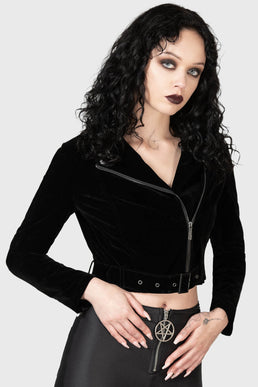 Twilight Goddess Biker Jacket - Resurrect