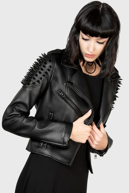 Black Magic Biker Jacket - Resurrect