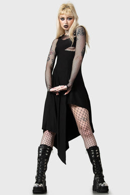 Corvia Asymmetric Dress - Resurrect