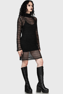 Rebecca's Rage Knit Dress - Resurrect