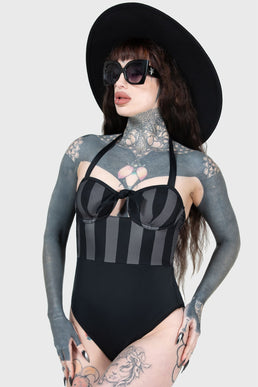 Shadow Stripe Swimsuit - Resurrect