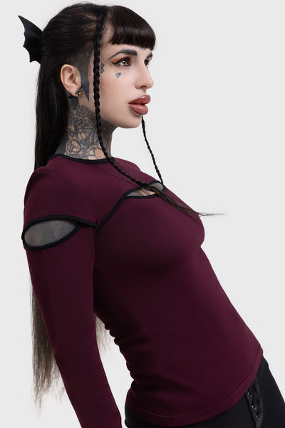 Abyssal Elegy Knitted Top