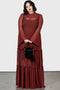 Amanita's Sorrow Maxi Dress [RED]