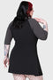 Bad 2 The Bone Raglan Dress