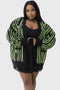 Beetlejuice Beetlejuice Beetlejuice Intarsia Cardigan