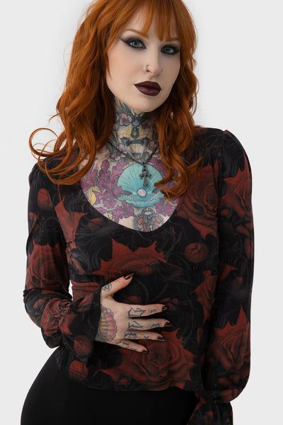 Blood Rose Top