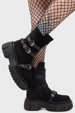 Coffin Combat Boots