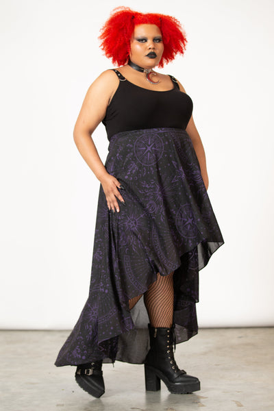 Plus size chiffon maxi skirt hotsell