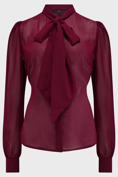 Crimson Oracle Blouse