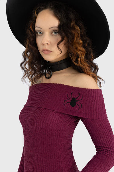 Cruor Off Shoulder Top