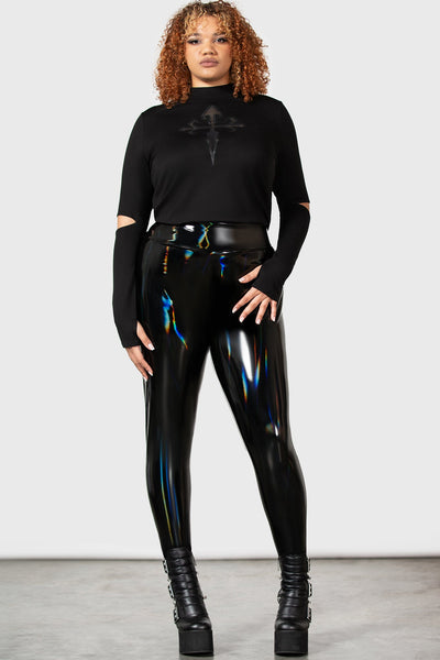 Pvc leggings plus size hotsell