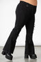 Dasia Lace-Up Bell Bottoms