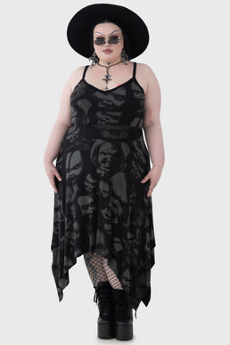 Devil's Lair Midi Dress [PLUS]