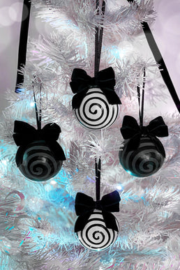 Downward Spiral Ornaments (Set Of 4) - Resurrect