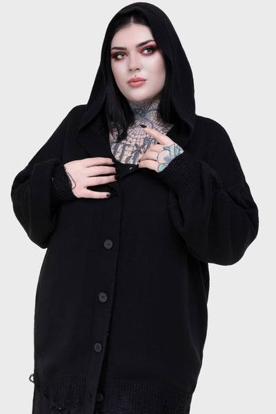 Darkmoor Academy Hooded Cardigan