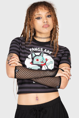 Fangtasy Crop Top - Resurrect