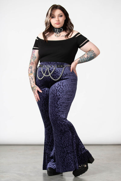 Plus size bell bottom pants best sale