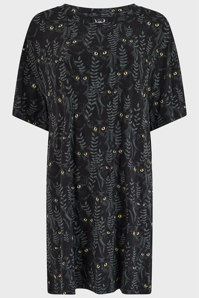 Familiar Woods T-Shirt Dress