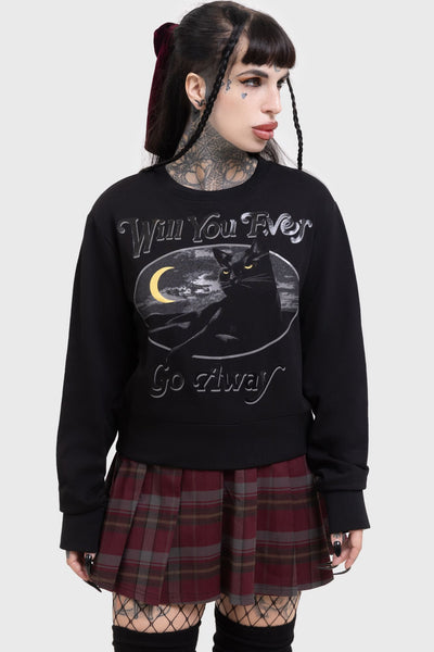 Go Away Sweatshirt Killstar