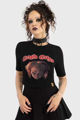 Goth Guys Shrunken T Shirt