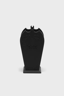 Gravestone Brush Holder