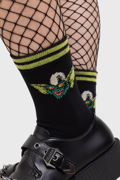 Gremlin Stripe Ankle Socks