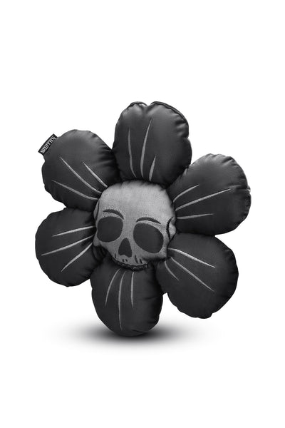 Grim Blossom Flower Cushion