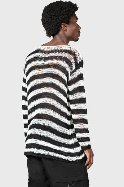 Grunge striped sweater hotsell