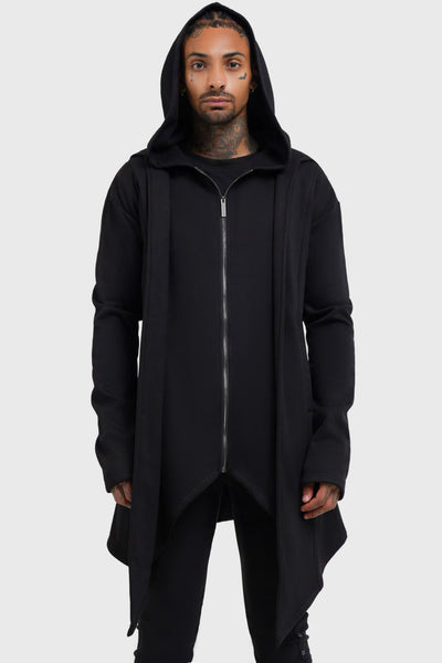 Hardcoded Poetry Longline Hoodie