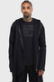 Hardcoded Poetry Longline Hoodie