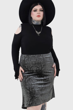 Haunted Lover Midi Skirt