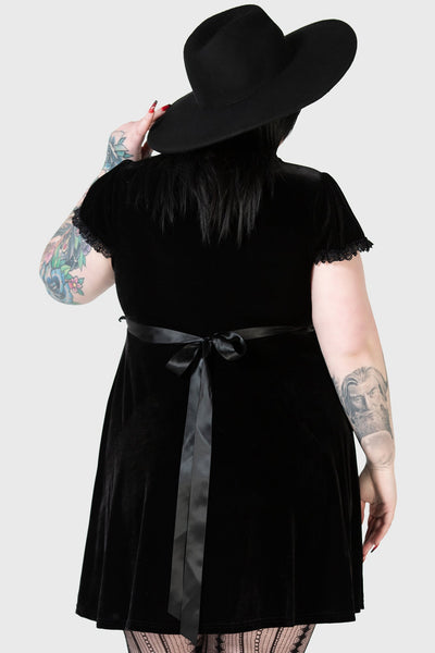 Heather Babydoll Dress B Killstar