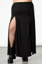 Hellverina Split Maxi Skirt