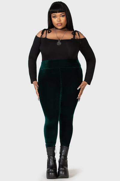 Hematite Leggings [EMERALD]