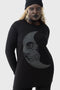 Lunar Crescent Long Sleeve Top