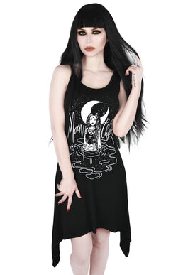 Moon Child Lace-Up Tunic - Resurrect