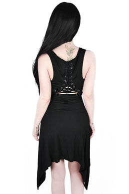 Moon Child Lace-Up Tunic - Resurrect