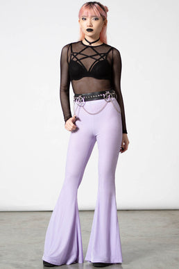 Moondance Bell Bottoms [PASTEL LILAC] - Resurrect