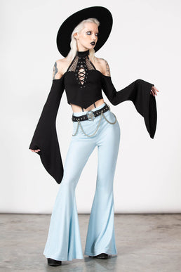 Moondance Bell Bottoms [PASTEL BLUE] - Resurrect