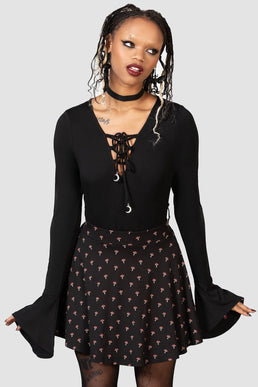 Mycelia Skater Skirt - Resurrect