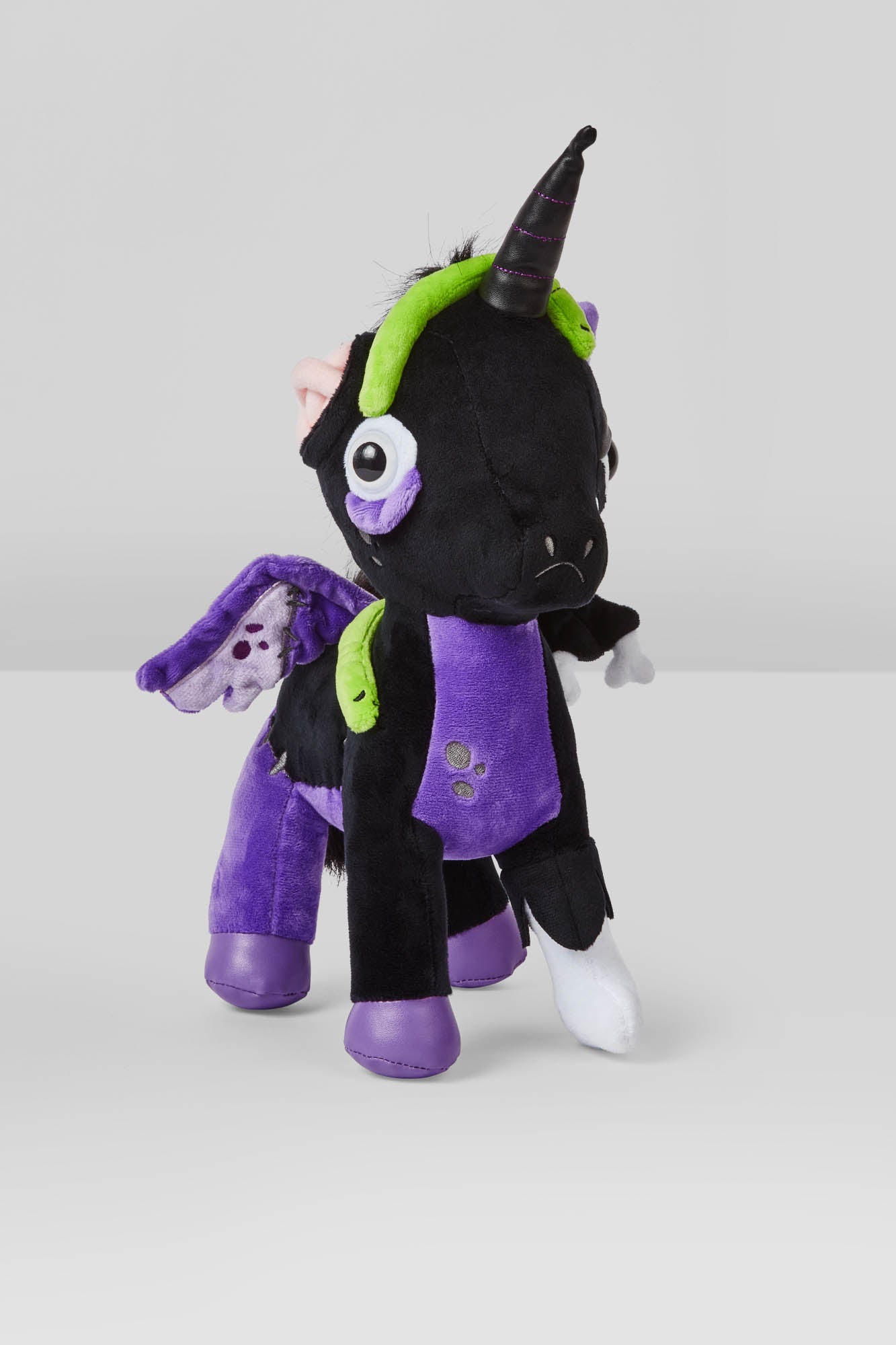 Black unicorn clearance teddy