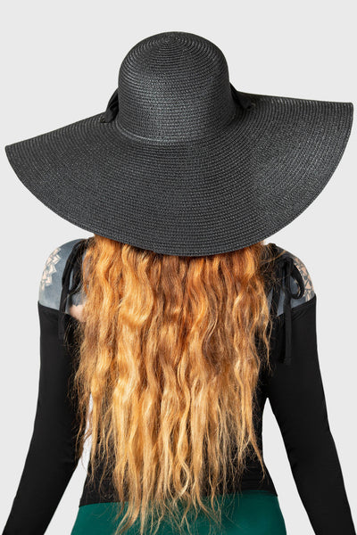 Big black store sun hat