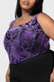 Snarl Corset Top [PURPLE]