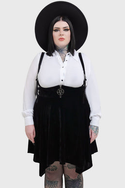 Vampfire Suspender Skirt