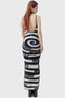 Vertigo Spiral Knitted Maxi Dress